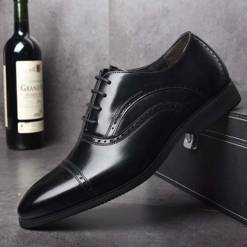 Osco Men Shoes Spring Summer Formal Genuine Leather Business Casual Shoes Men Dress Office 5591